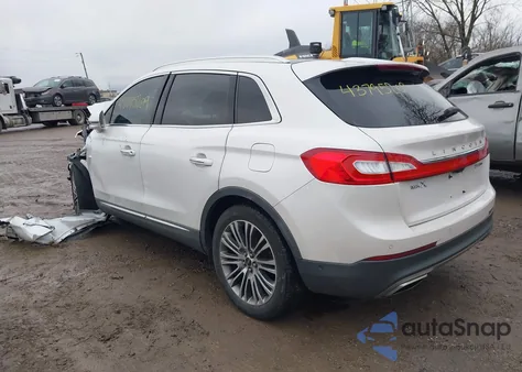 2016 Lincoln Mkx Reserve z USA, uszkodzony, nr VIN 2LMPJ6LP6GBL54007